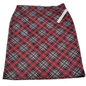 Carole Wren Plaid Tartan Midi Skirt. Perfect for Fall 🍁 Size L